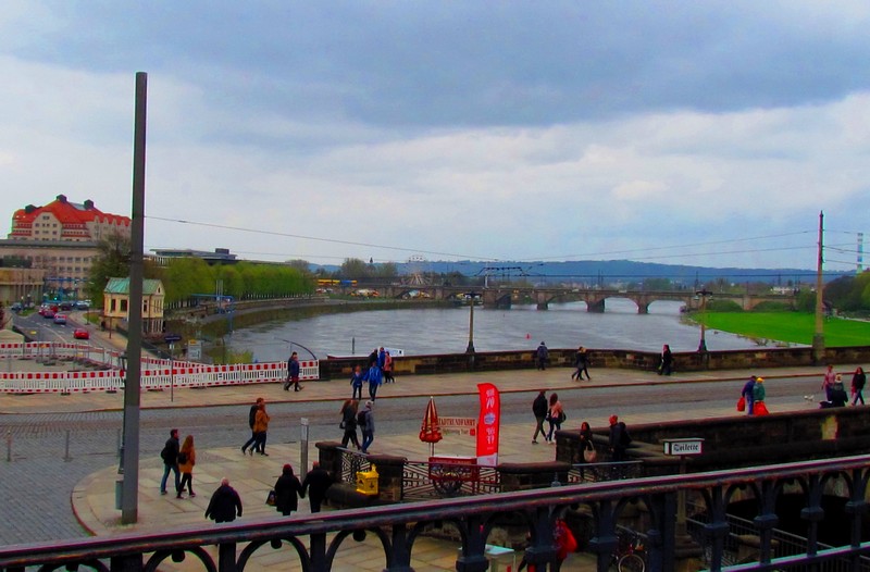 Dresde ponts sur l'Elbe