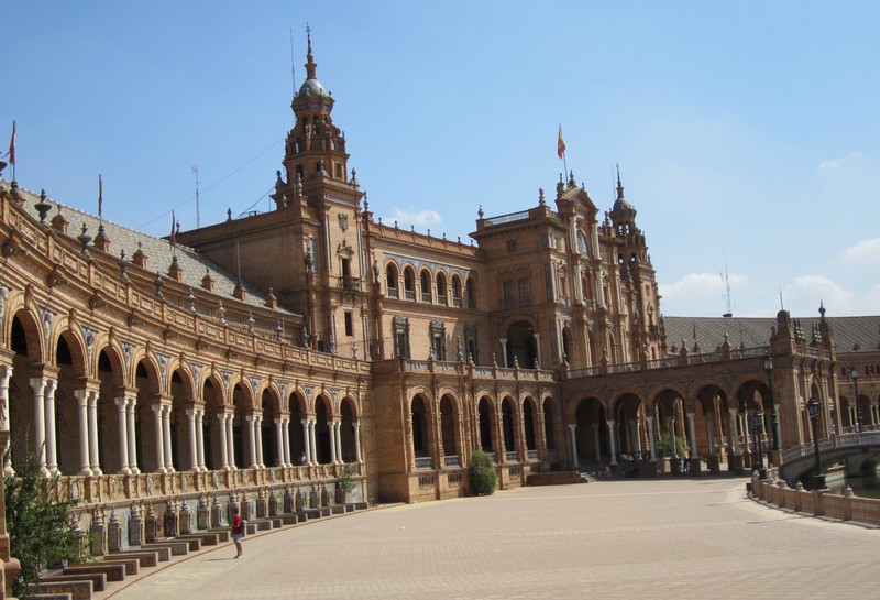 Séville place d' Espagne