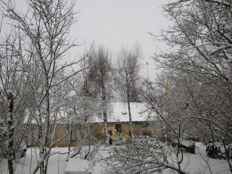 maison en hiver 2013