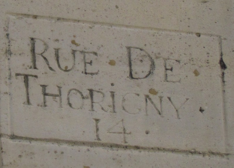 6 Inscription rue de Thorigny