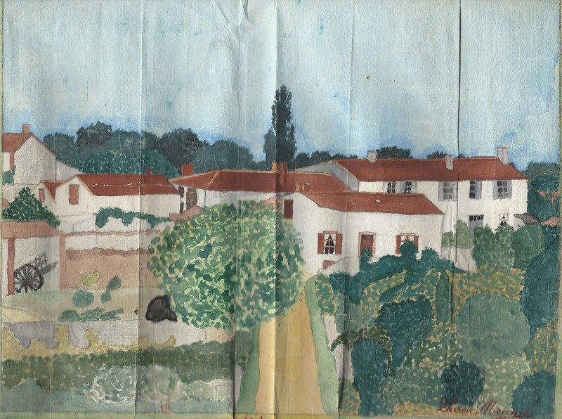 Peinture Lucien 1923